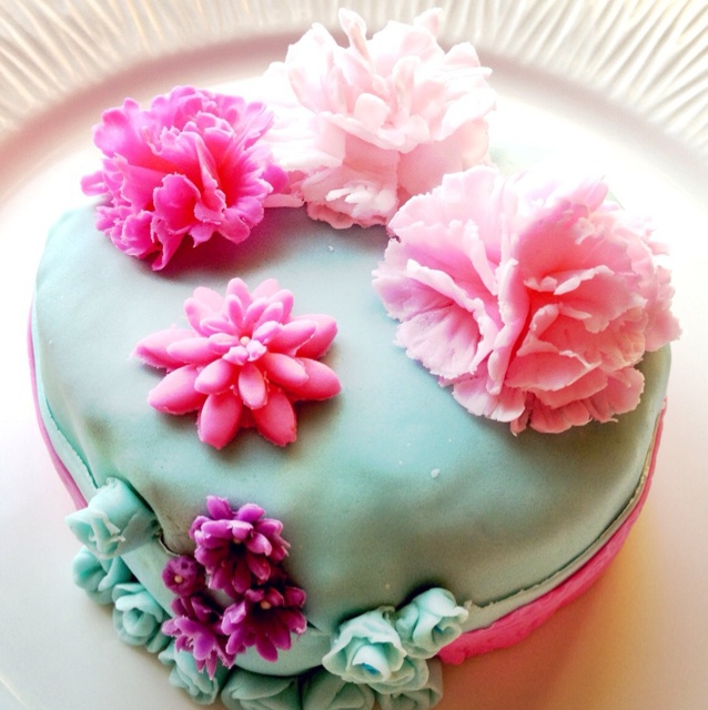 翻糖蛋糕花の国