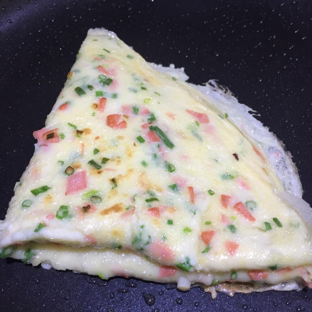 香葱鸡蛋饼