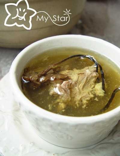 茶树菇老鸭汤的做法