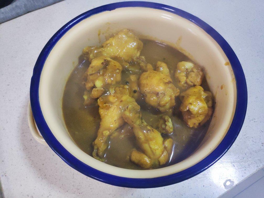 咖喱鸡块饭