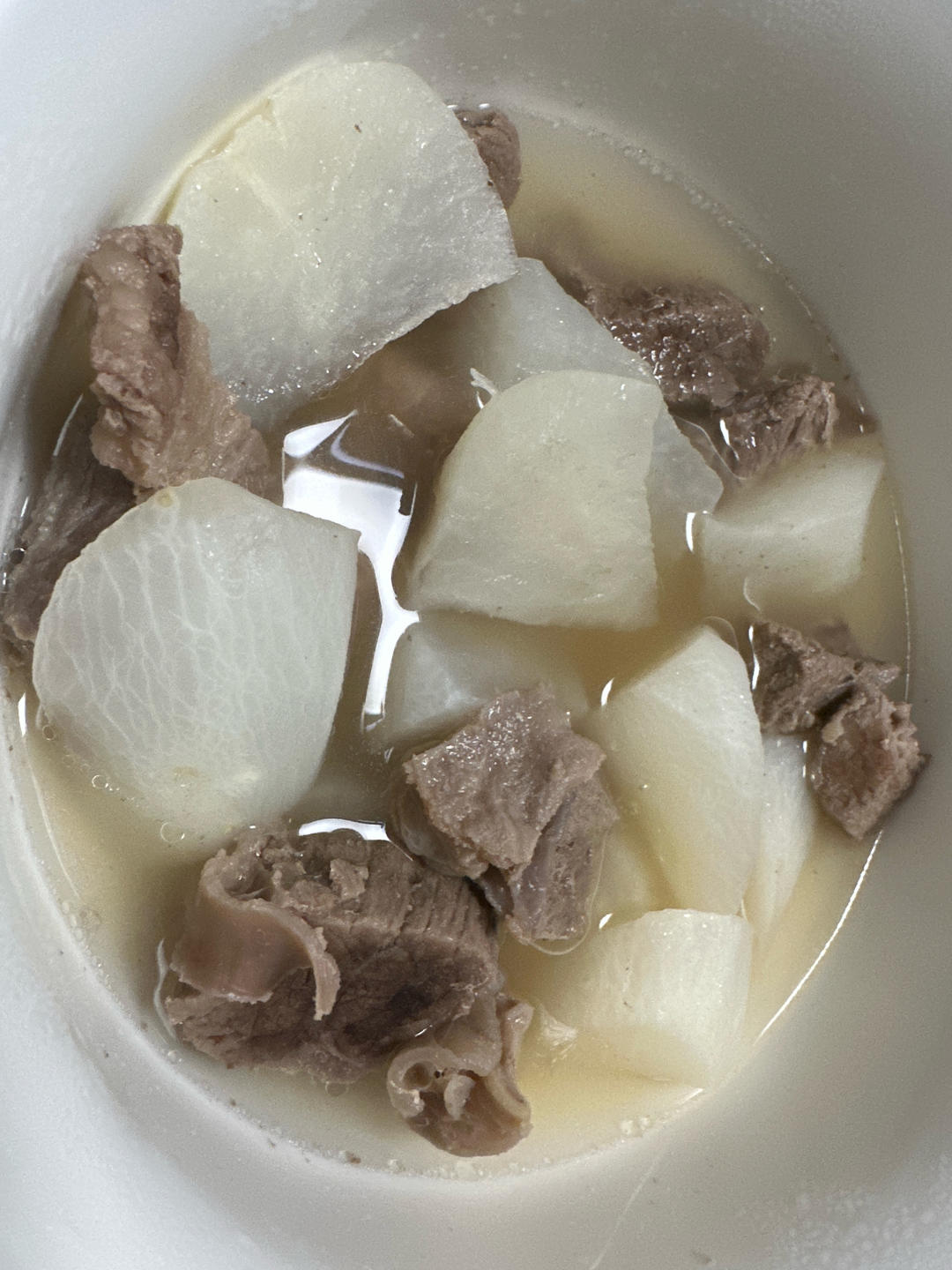 清汤萝卜牛腩