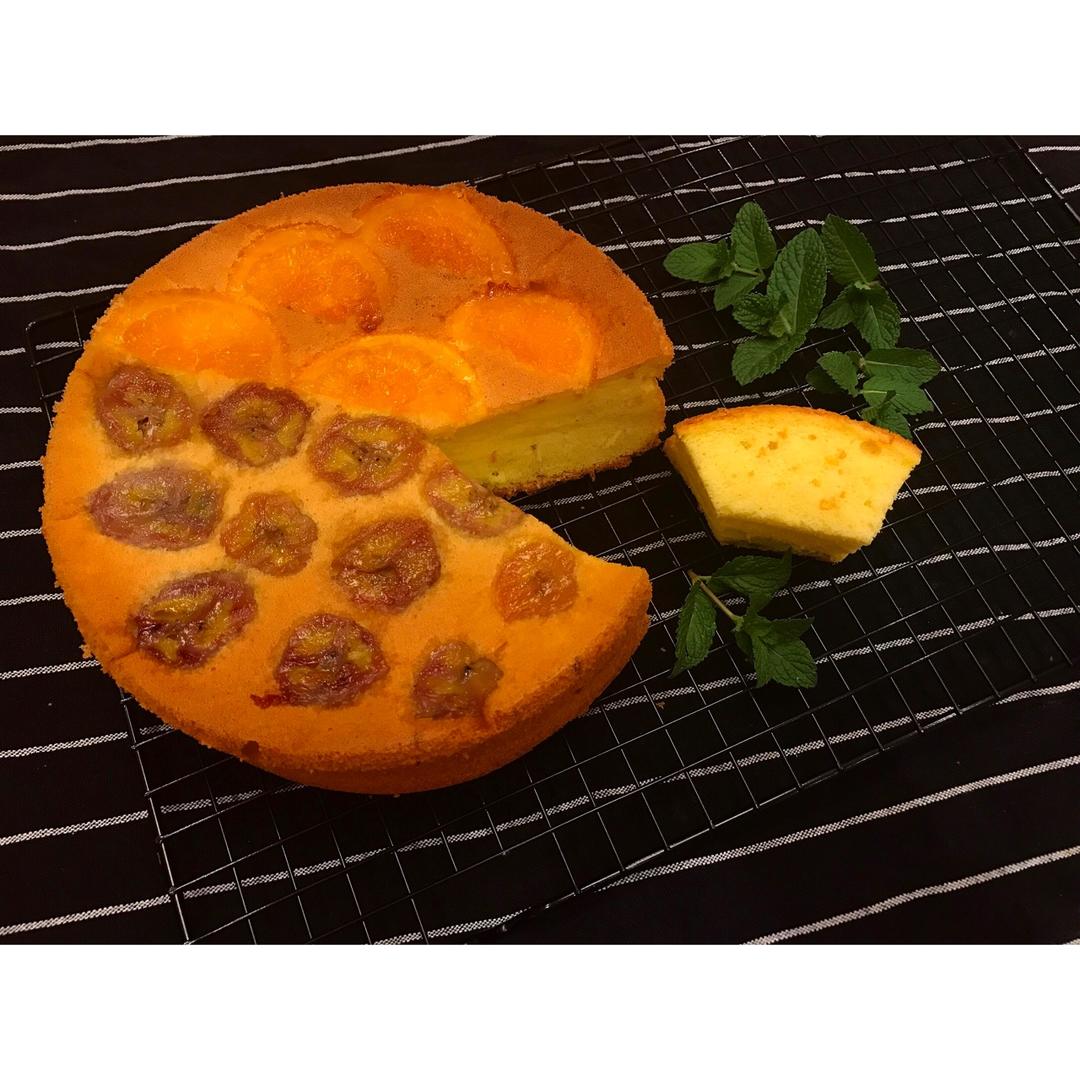 软嫩Q弹，橙香十足——香橙戚风