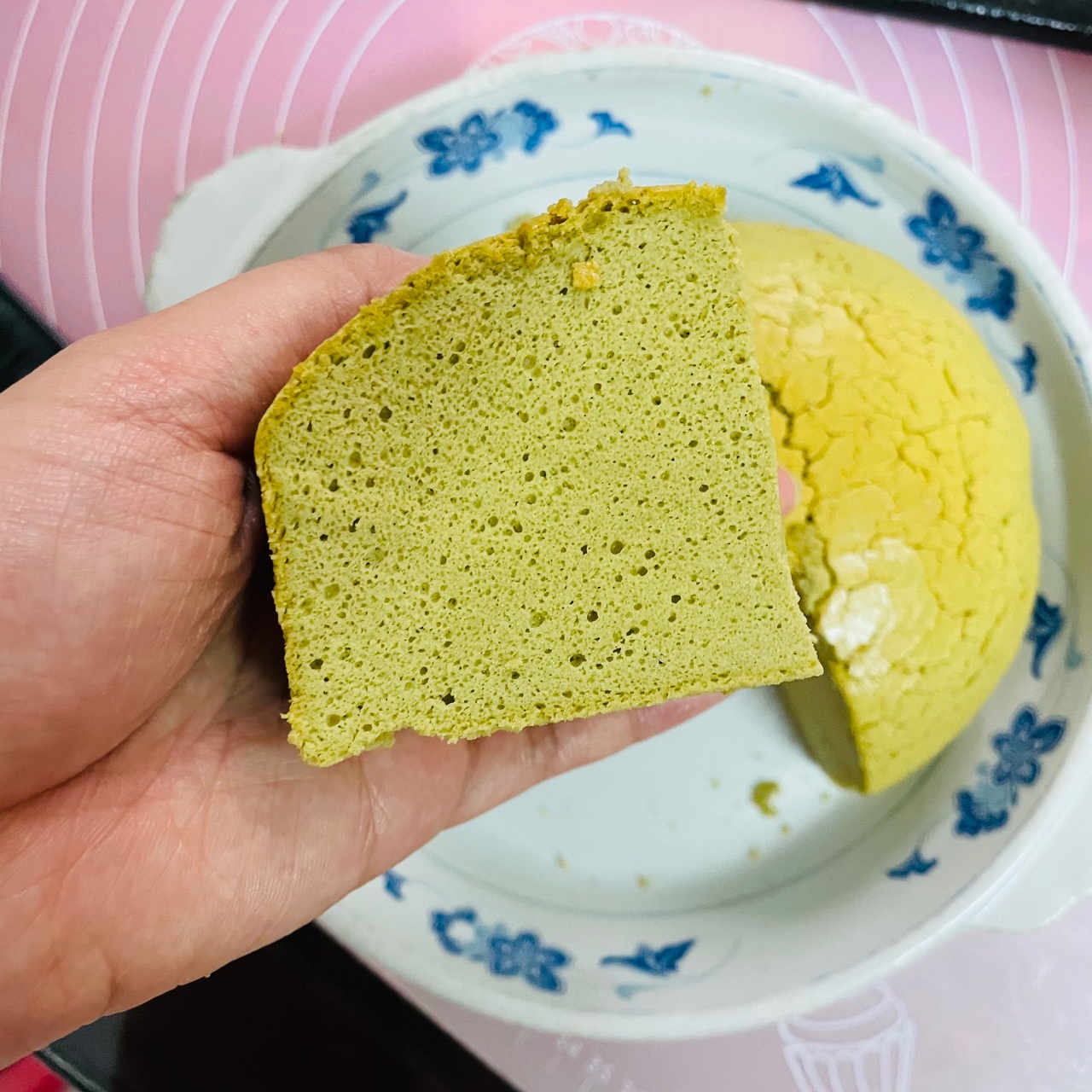 淡奶油抹茶蛋糕（消耗淡奶油）