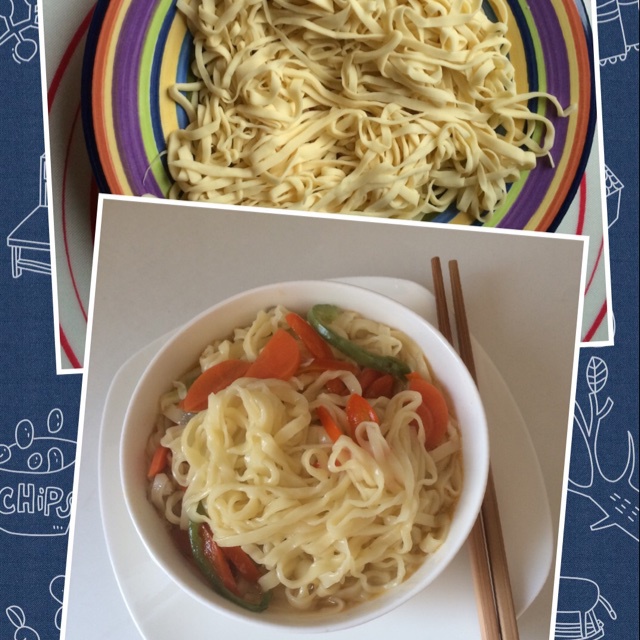 鸡蛋手擀面