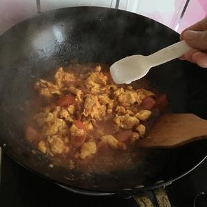 我爱家常菜----西红柿炒鸡蛋的做法 步骤10