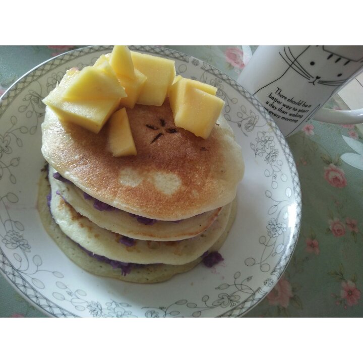 紫薯pancake