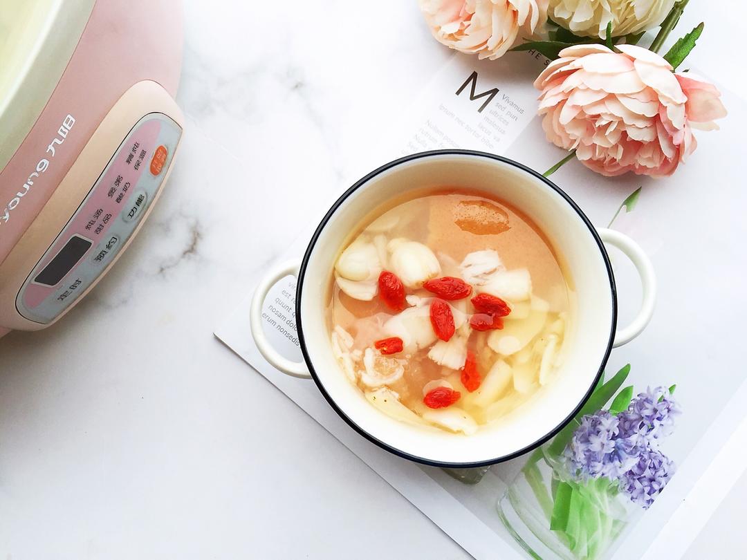 紫薯银耳燕麦羹