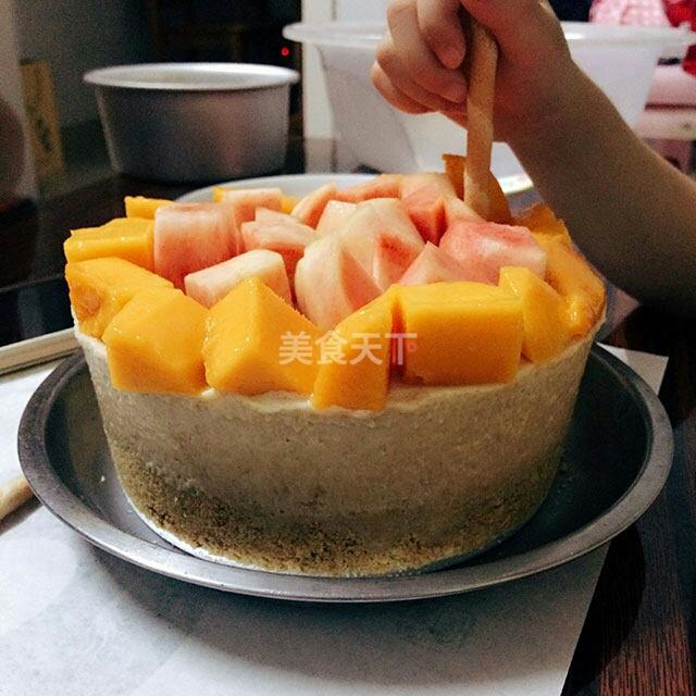 芒果慕斯蛋糕🎂的做法