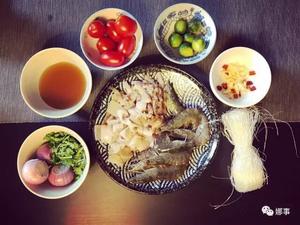 家庭版泰式海鲜粉丝沙拉的做法 步骤1