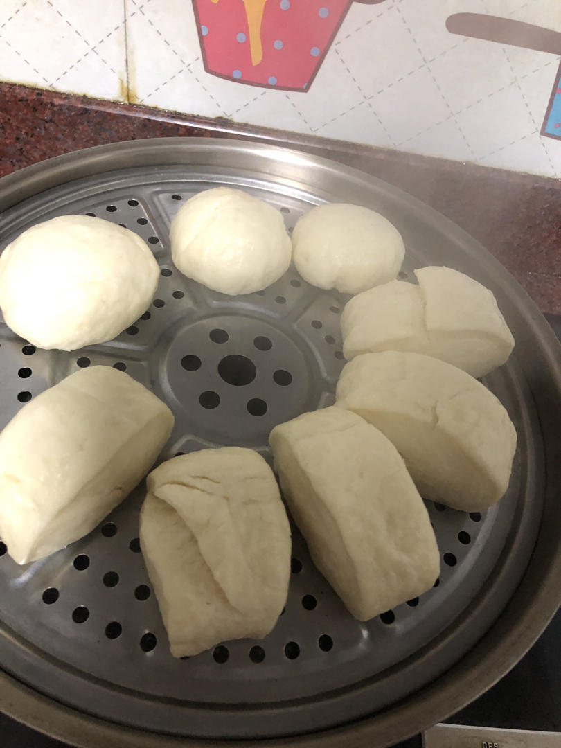 一发奶香小馒头，口感特别好！