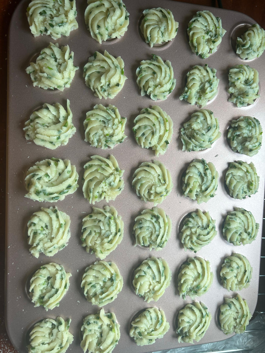 葱香曲奇——酥脆的咸味饼干