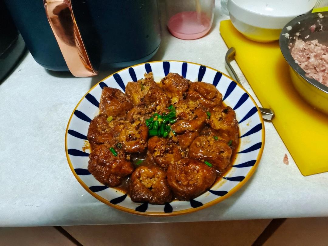 豆腐泡塞肉