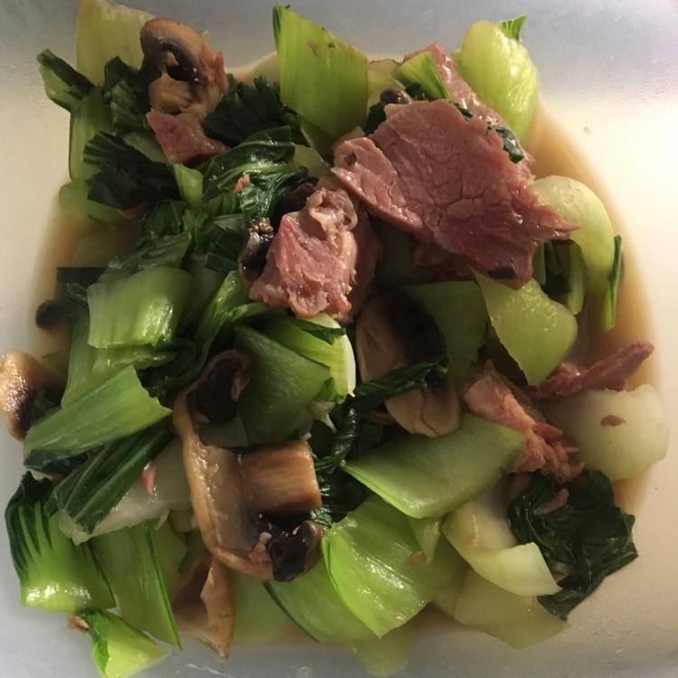 蚝油青菜牛肉