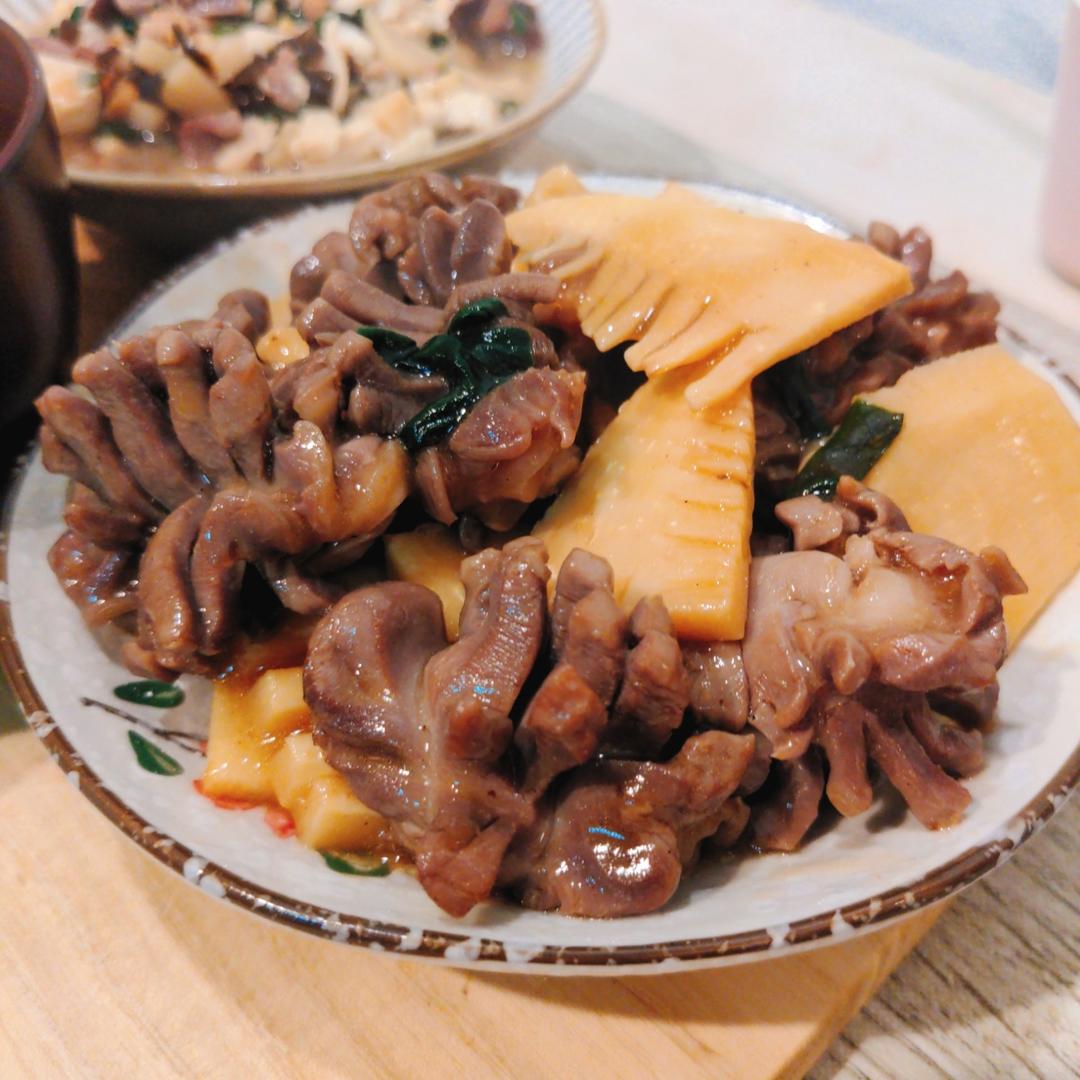 下饭菜•爆炒鸡胗花