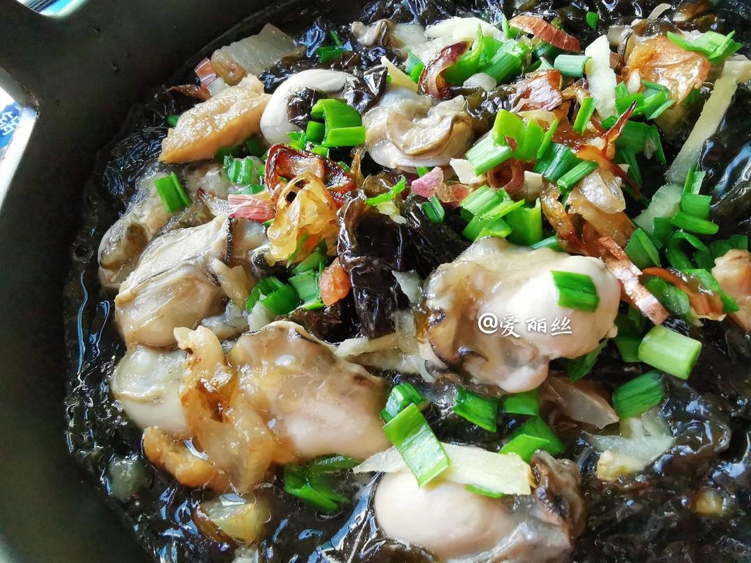 来自大海的好味道：紫菜海蛎煲