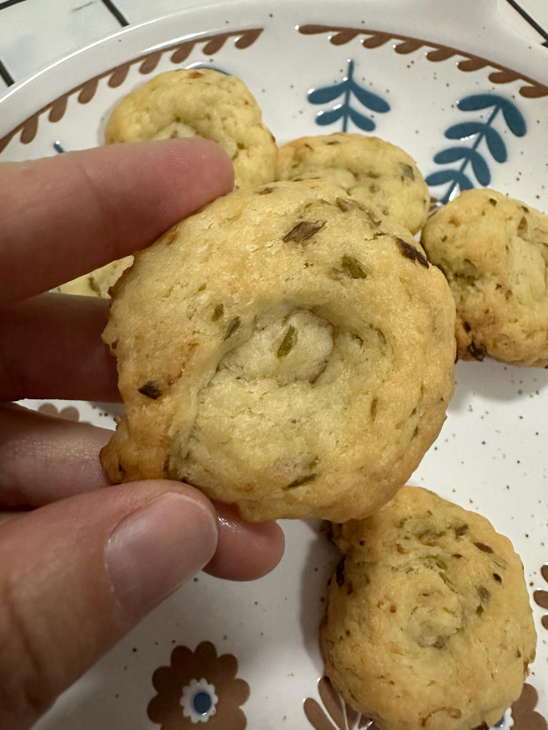 香葱咸曲奇的做法