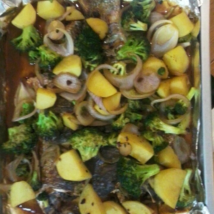 香辣烤鱼-烤箱版