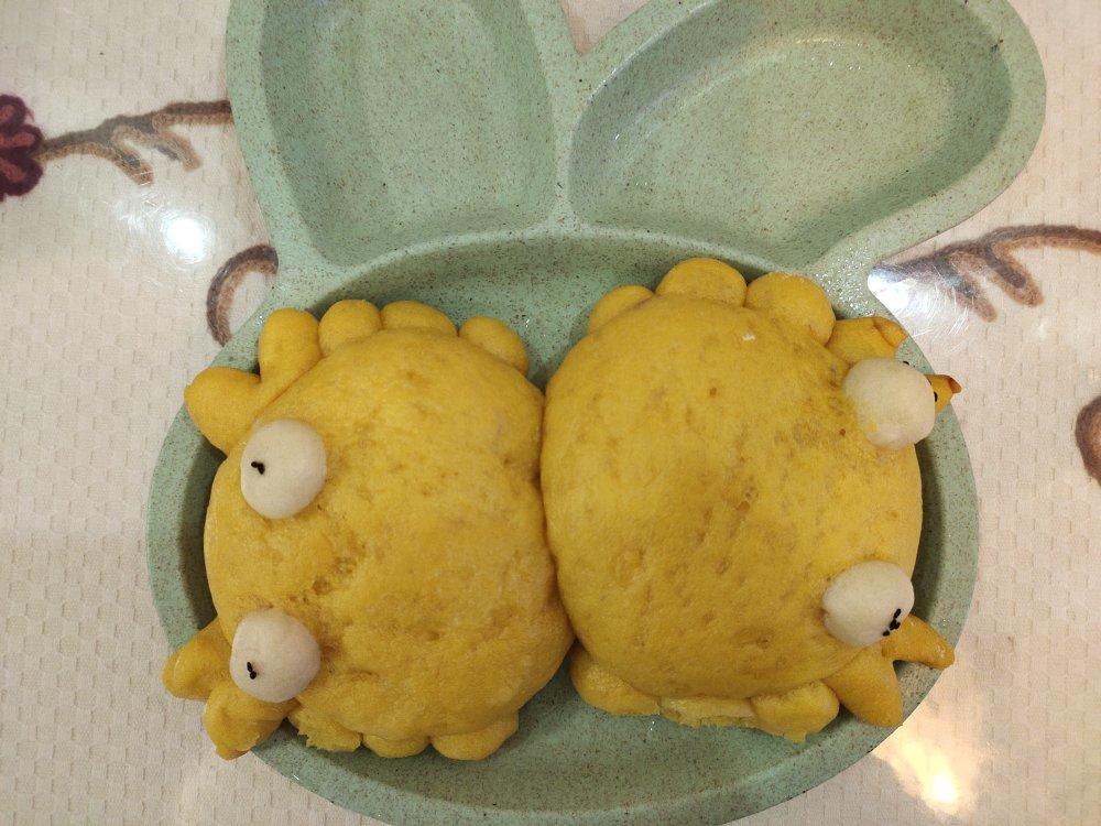 南瓜螃蟹馒头