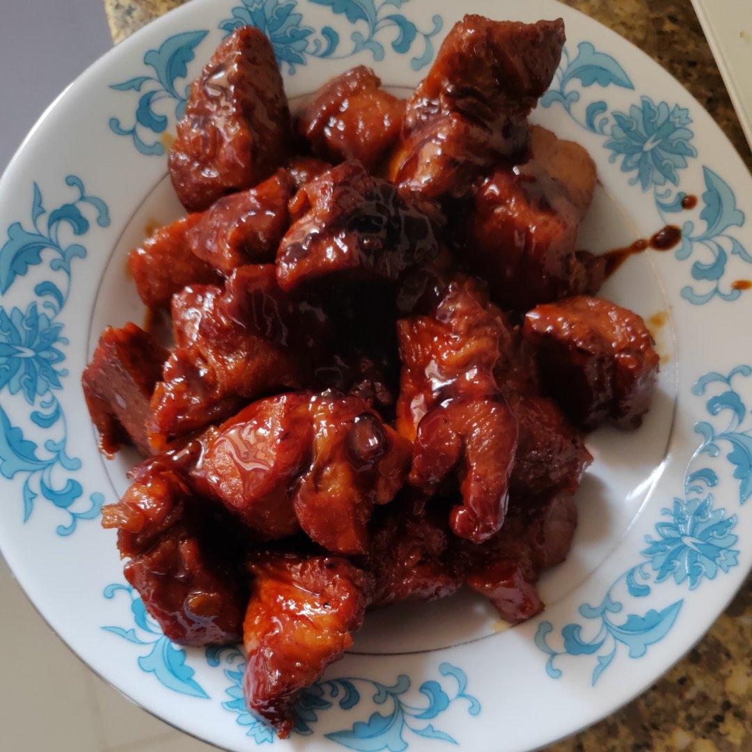 蜜汁梅花肉