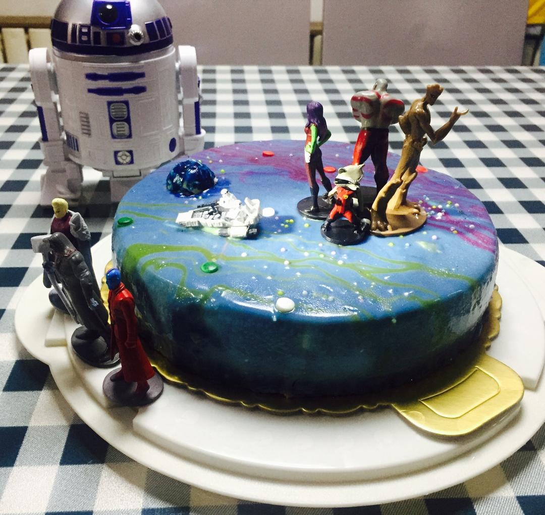 一年一次的专属蛋糕——银河护卫队星空慕斯