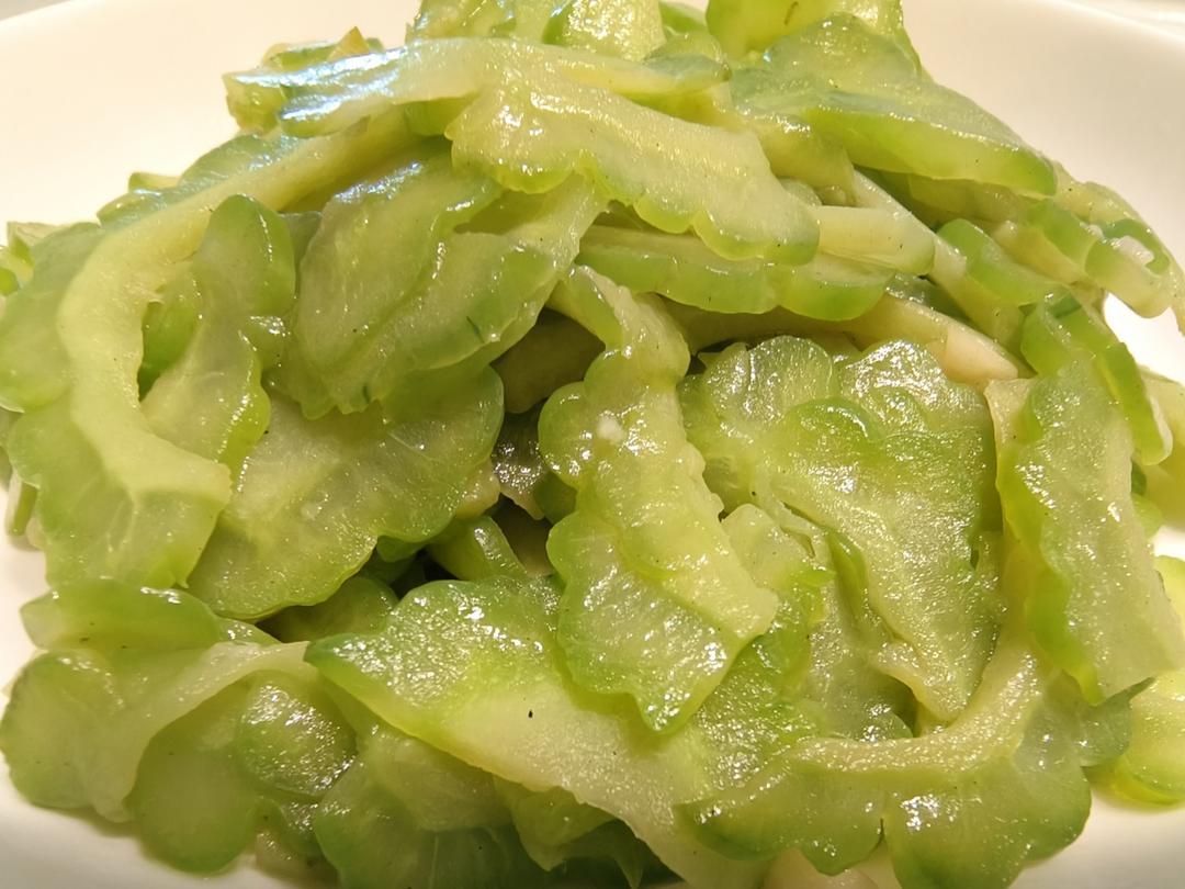 清炒苦瓜