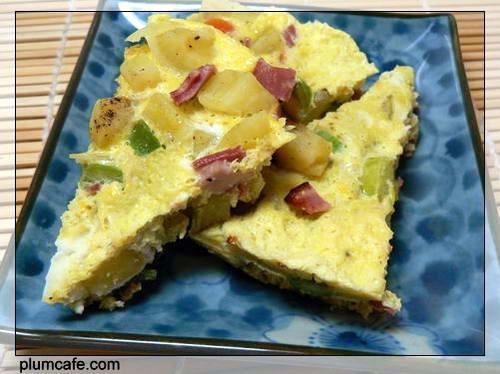 蔬菜培根蛋饼的做法