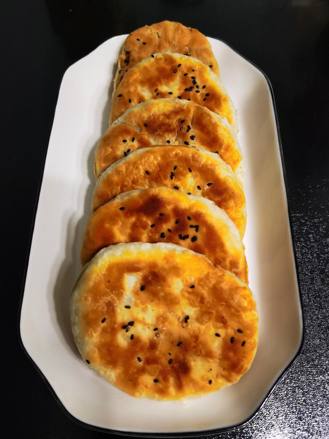 吃不够的糖酥饼 娃的最爱 家常红糖酥饼 酥到直掉渣 附细节视频详解