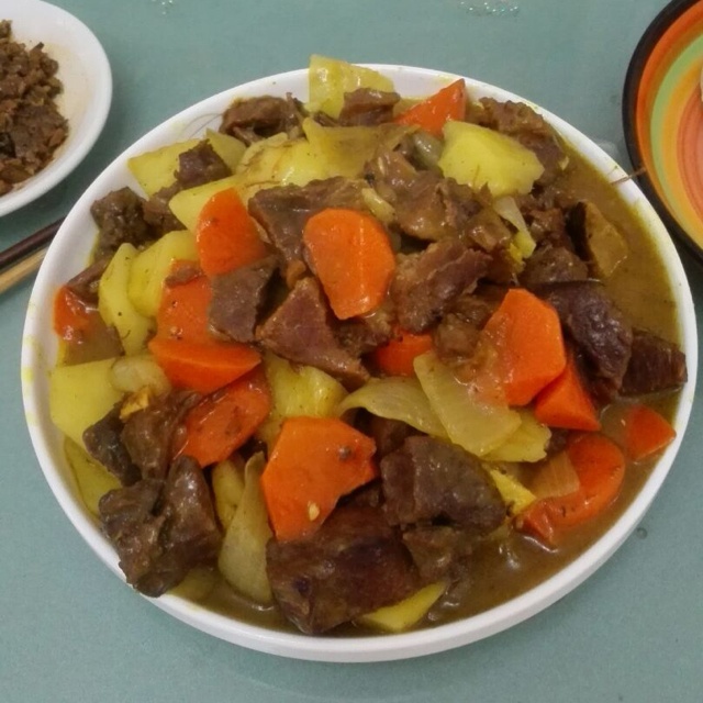 咖喱牛肉