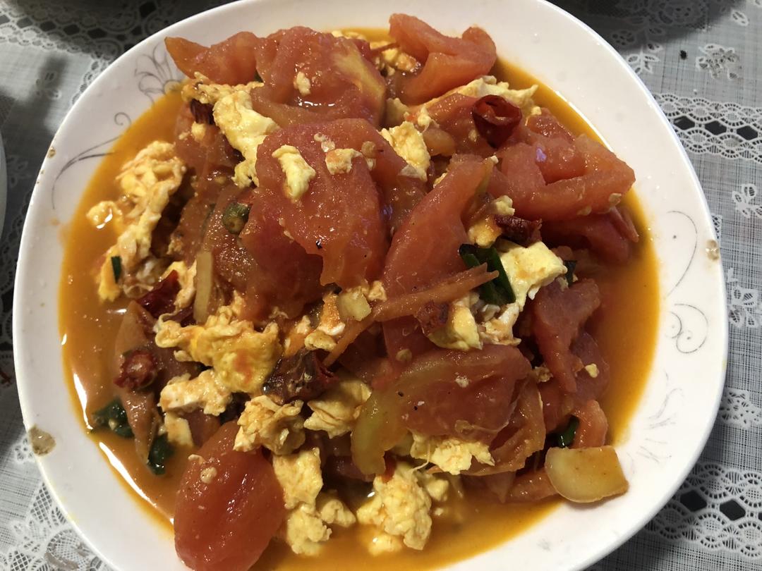 西红柿炒鸡蛋