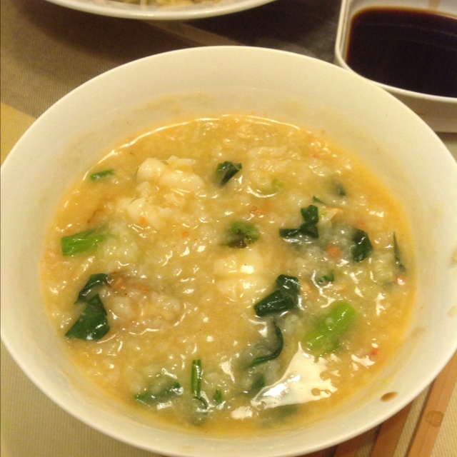 秘制鲜虾粥