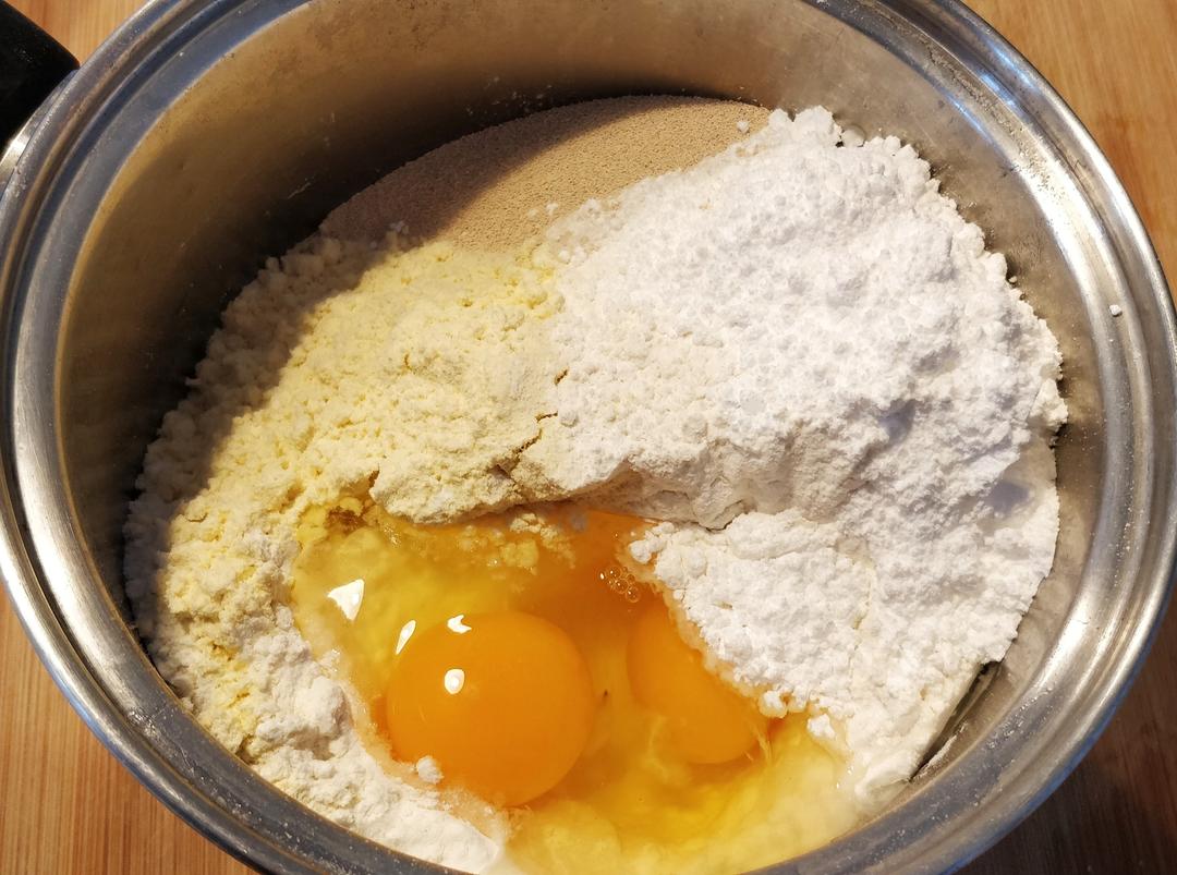 纯奶手撕吐司的做法 步骤1