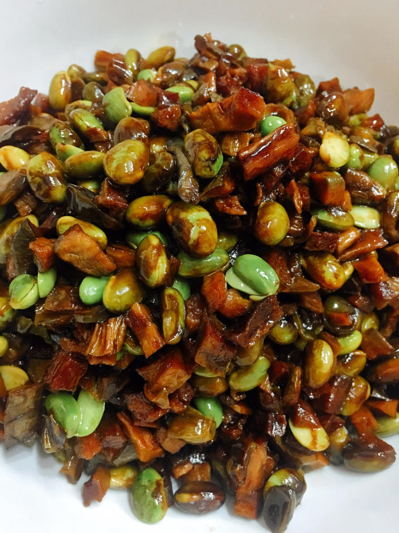 夏雪儿192做的萝卜干炒毛豆