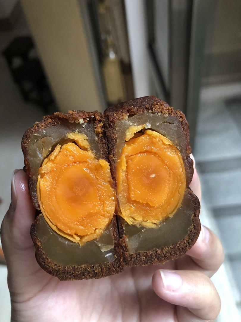香到炸天的黑糖月餅