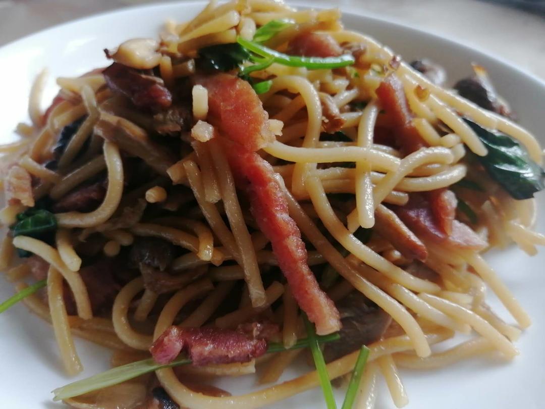 意面丨蒜香，日式拿坡里，奶油培根（风味）