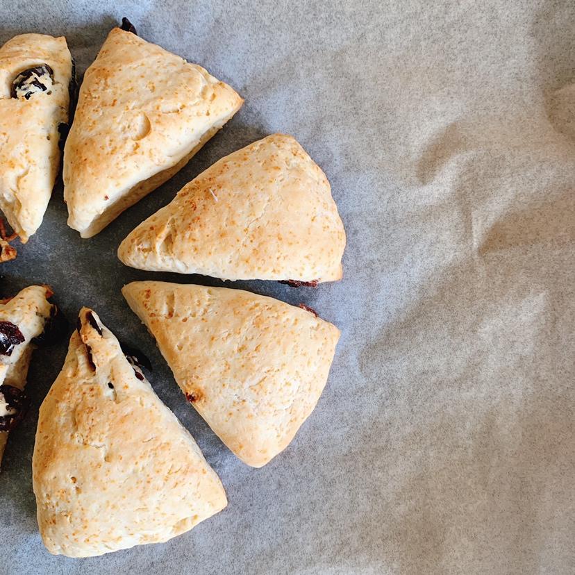 朴素的椰子油咸司康<Coconut Oil Biscuits>
