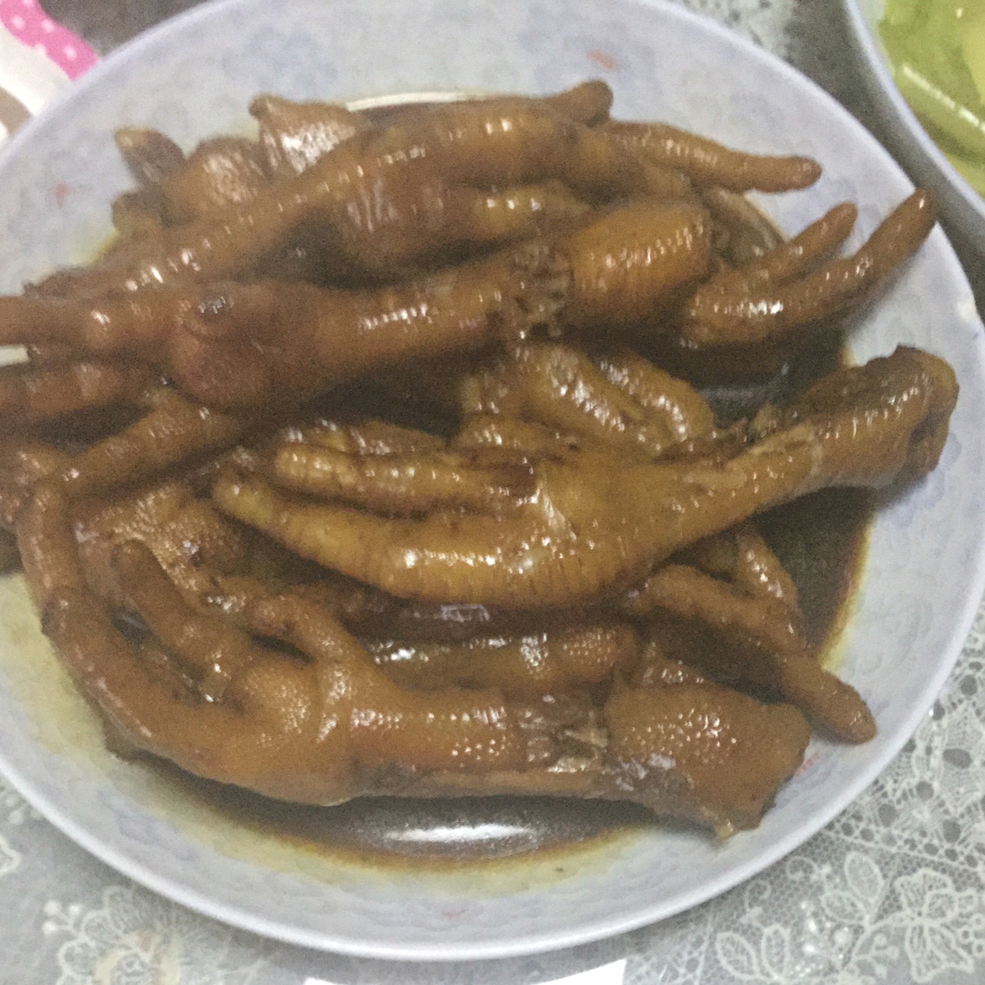 红烧鸡脚