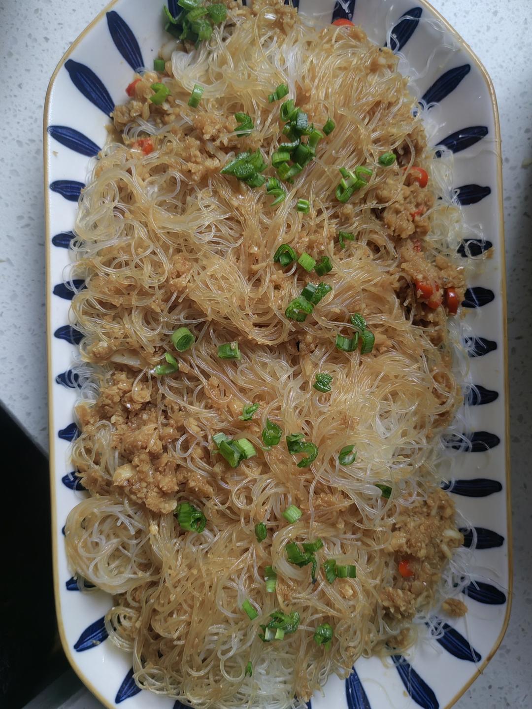 懒人下饭神器，蒜蓉蒸粉丝金针菇娃娃菜