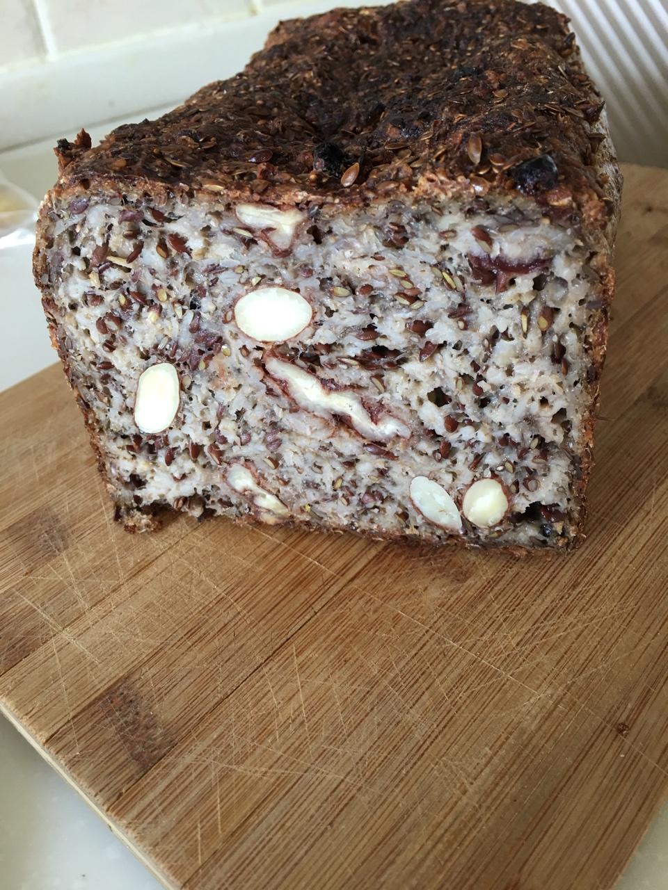 无面粉高纤能量面包丨健康·烘焙