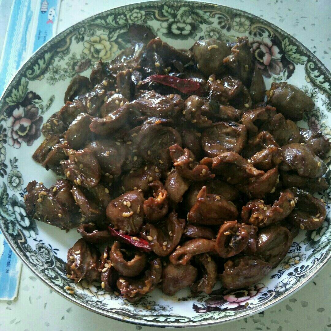 孜然鸡心