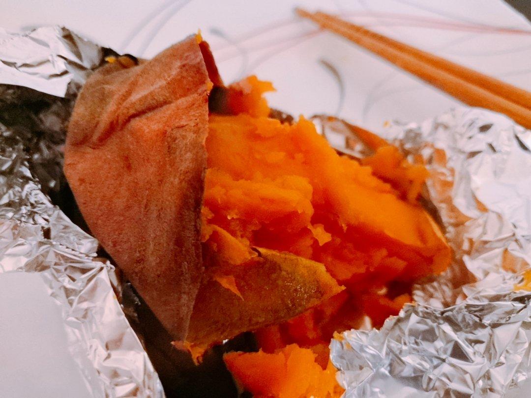 空气炸锅版烤红薯（小朋友爱吃