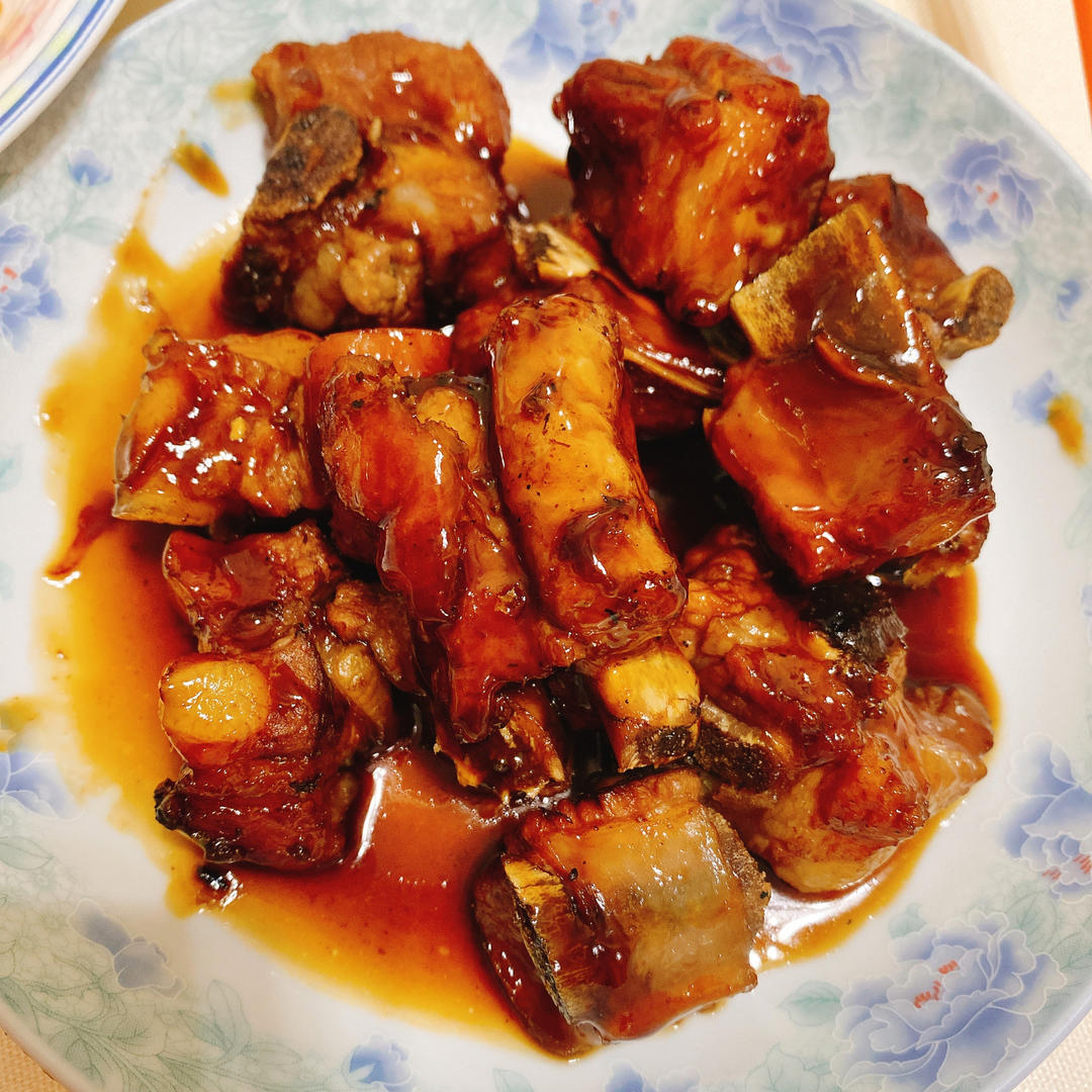糖醋排骨/糖醋小排（不放油）（12345口诀做出正宗上海本帮）