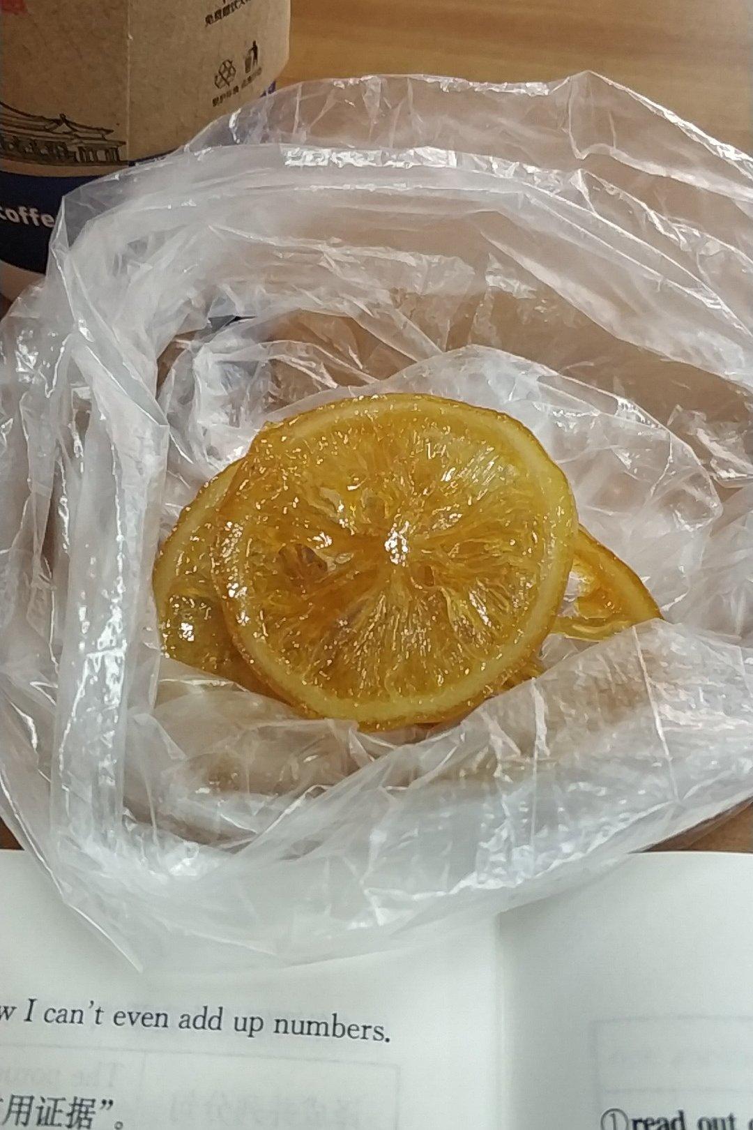 水晶柠檬片