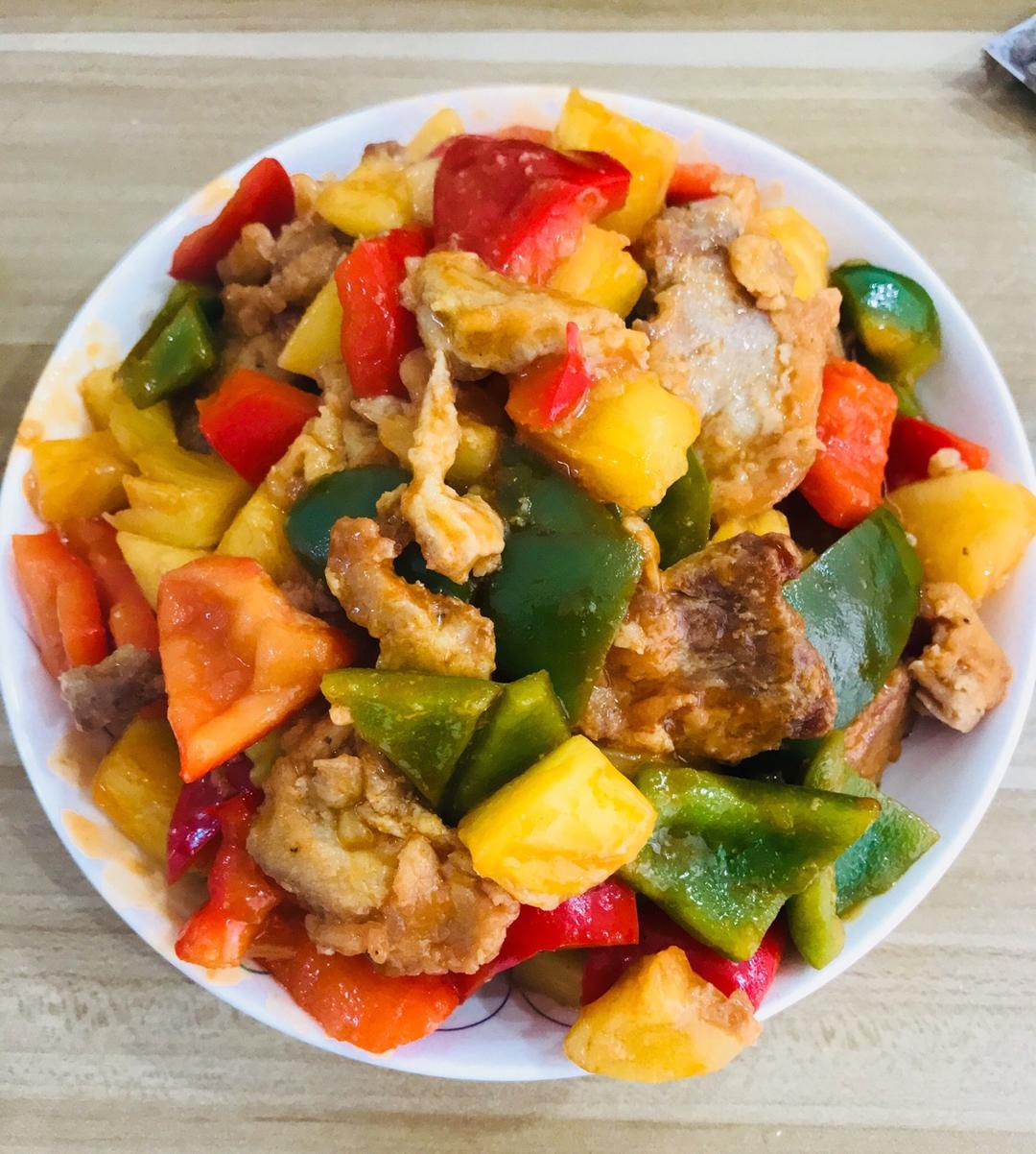 菠萝咕噜肉