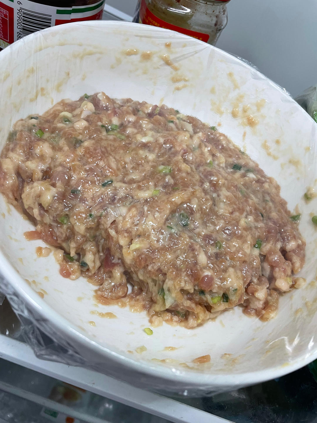 肉不柴的馄饨馅