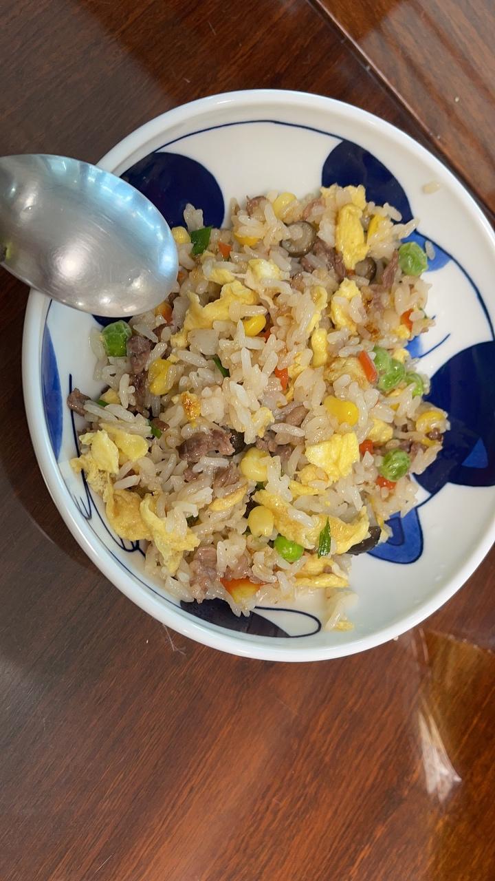 【牛肉蛋炒饭的做法步骤图,牛肉蛋炒饭怎么做好吃】恋-19_下厨房