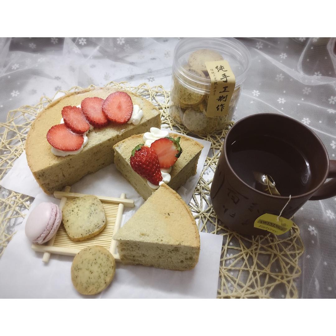 果子学校红茶戚风蛋糕