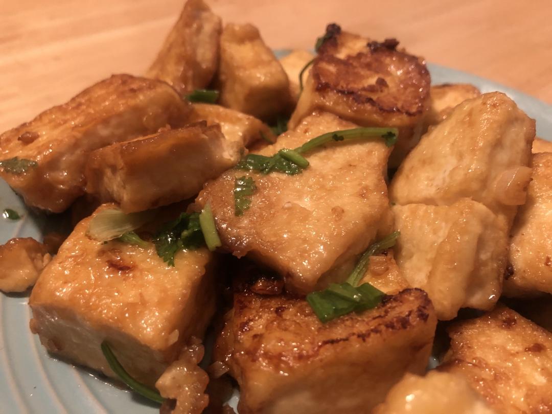无敌好吃的香煎豆腐
