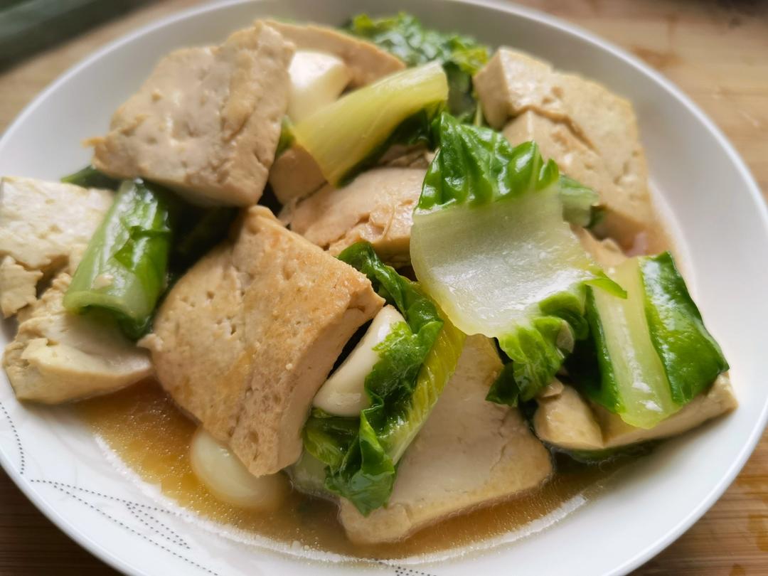 青菜烧豆腐