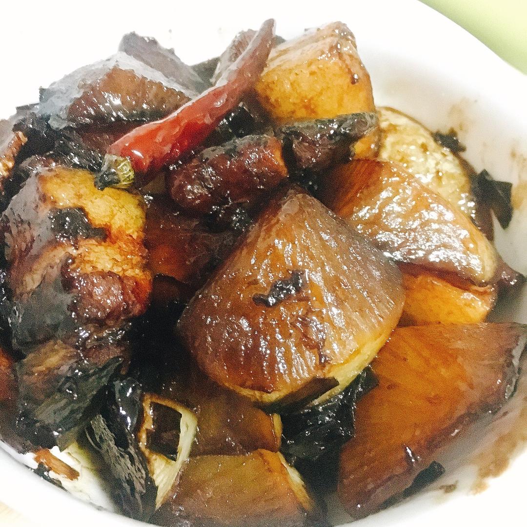 萝卜红烧排骨