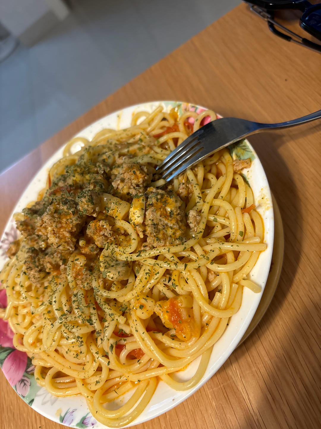 番茄肉酱意面